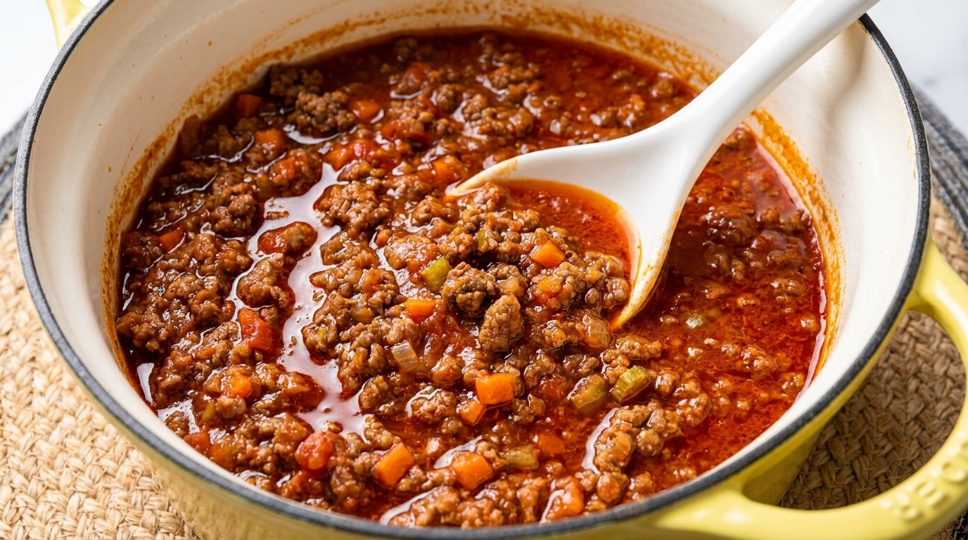 Klassisches italienisches Fleischragù