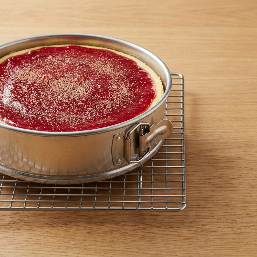 Frisch geriebener Hartkäse bestreut die Oberfläche der fertig gebackenen Pizza.