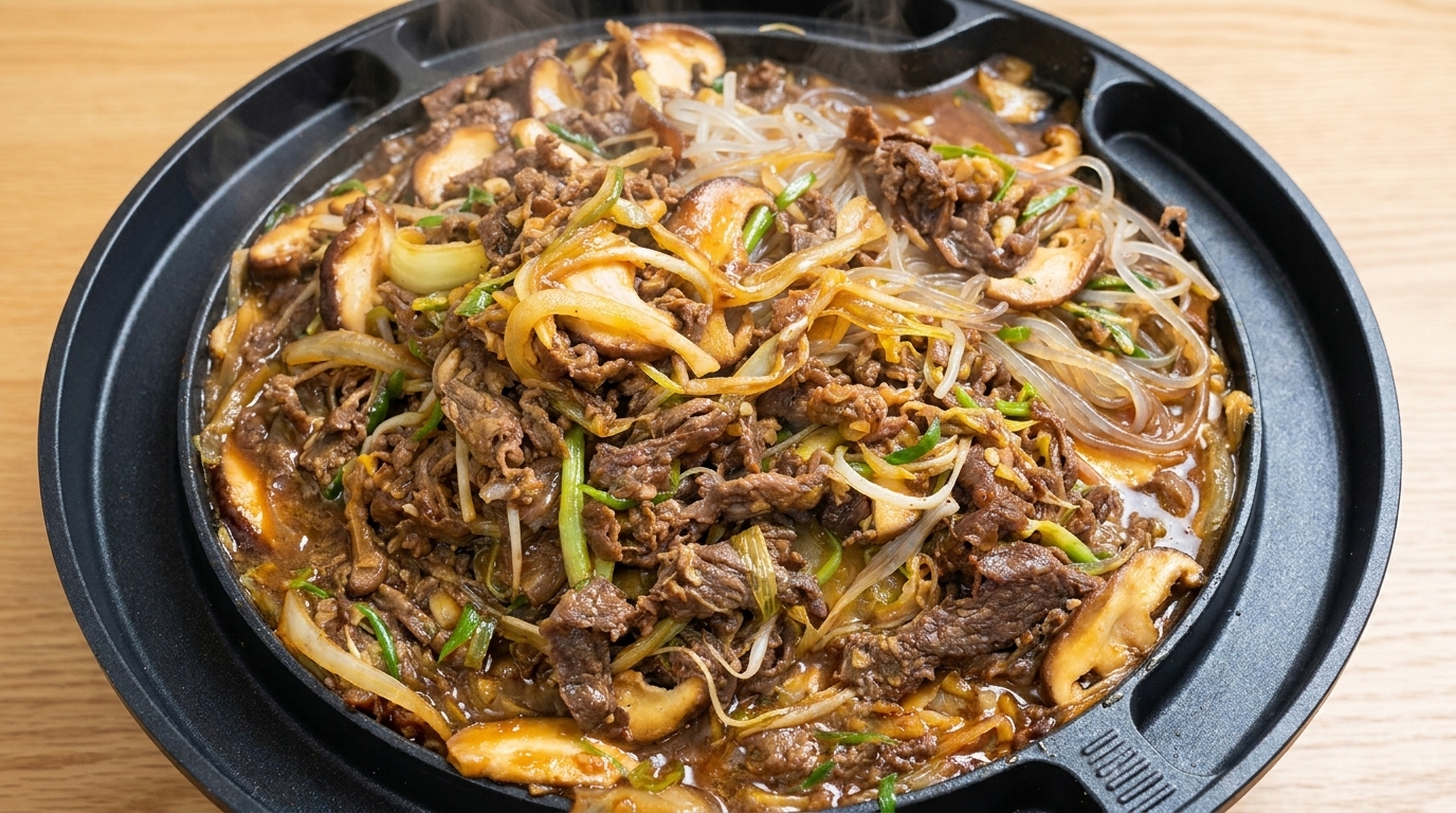 Authentisches Koreanisches BBQ Rindfleisch (Bulgogi)
