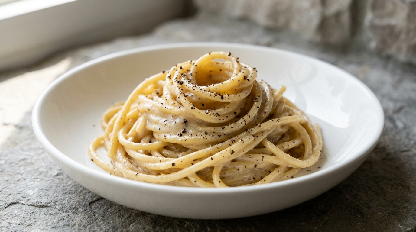 Authentisches Cacio e Pepe – Der römische Klassiker