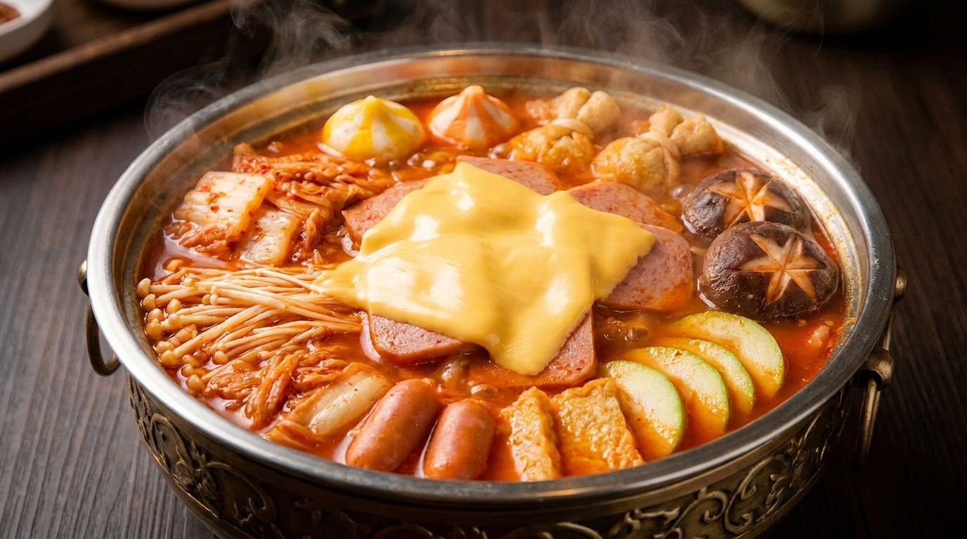 Klassischer Koreanischer Army Stew (Budae Jjigae)