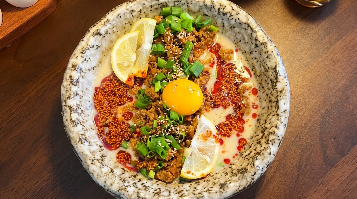 Cremige Miso-Soja-Ramen