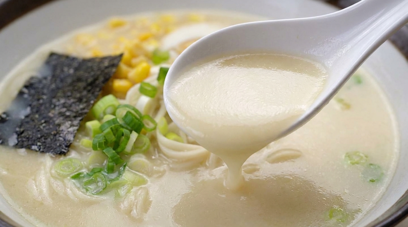 Cremige Hühner-Ramen (Tori Paitan)