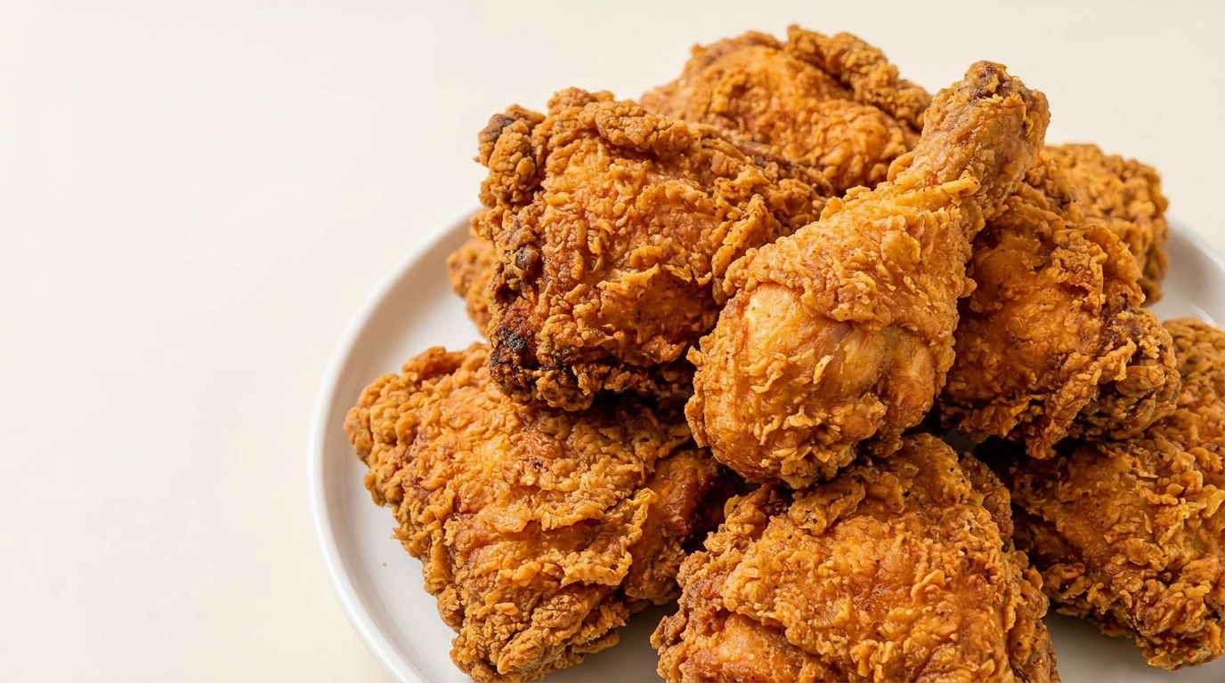 Knuspriges Fried Chicken nach amerikanischer Art