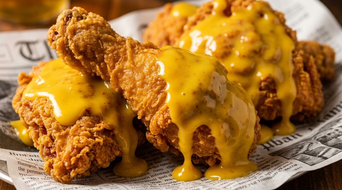 Ultimatives Korean Honey Mustard Fried Chicken
