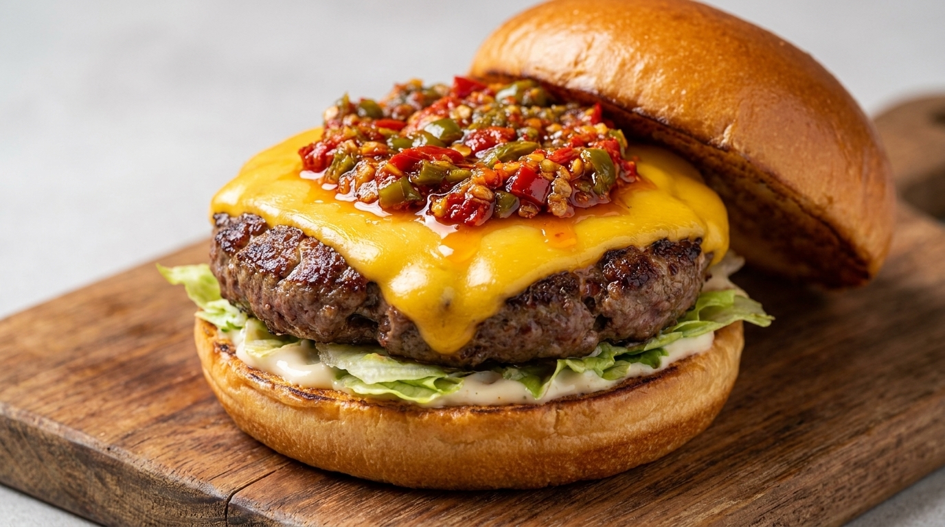 Würzige Raucharoma-Burgersoße