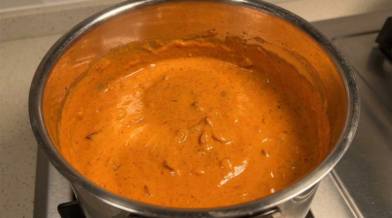 Mexikanische rauchige Cremesoße