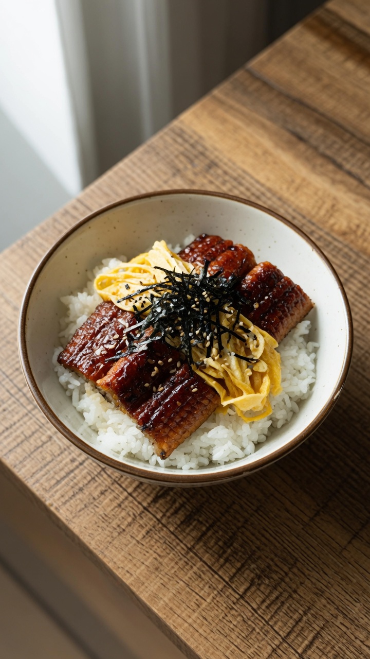 Klassisches Unagi Don (Gegrillte Aalschüssel)