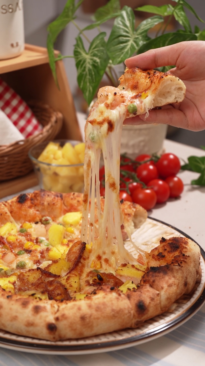 Ultimative hausgemachte Hawaii-Pizza 2.0
