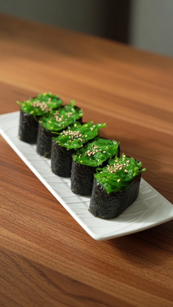 Wakame-Sushi (Gunkan Maki)