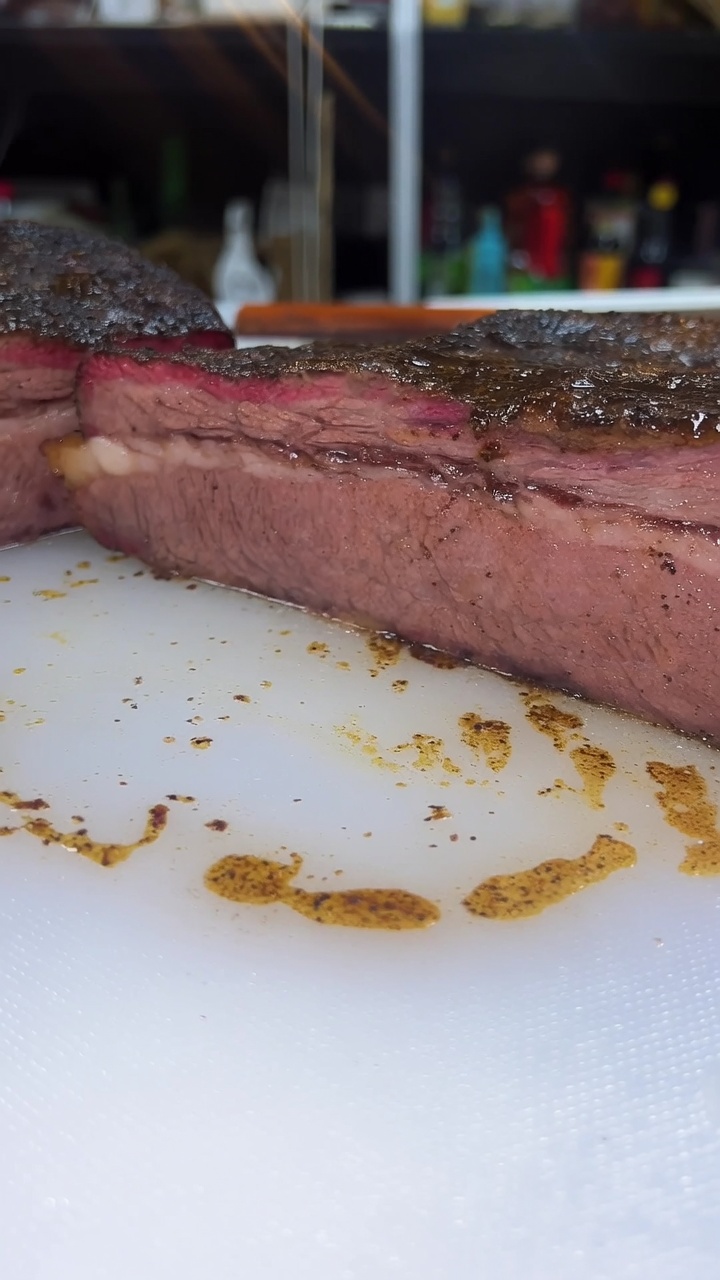 Smoked Stone Axe Wagyu Brisket nach amerikanischer Art