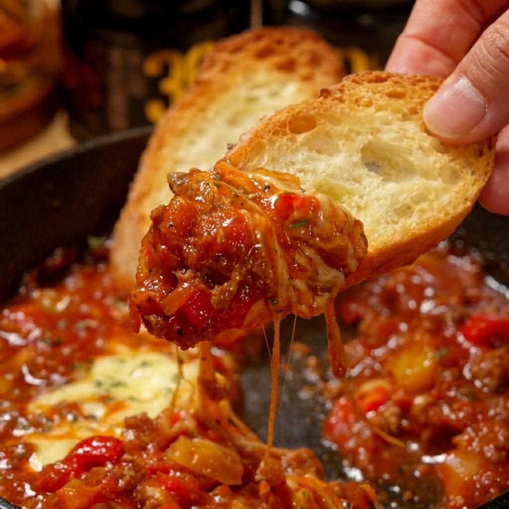 Frische rote Tomaten in kleinen, gleichmäßigen Würfeln auf einem Holzbrett.