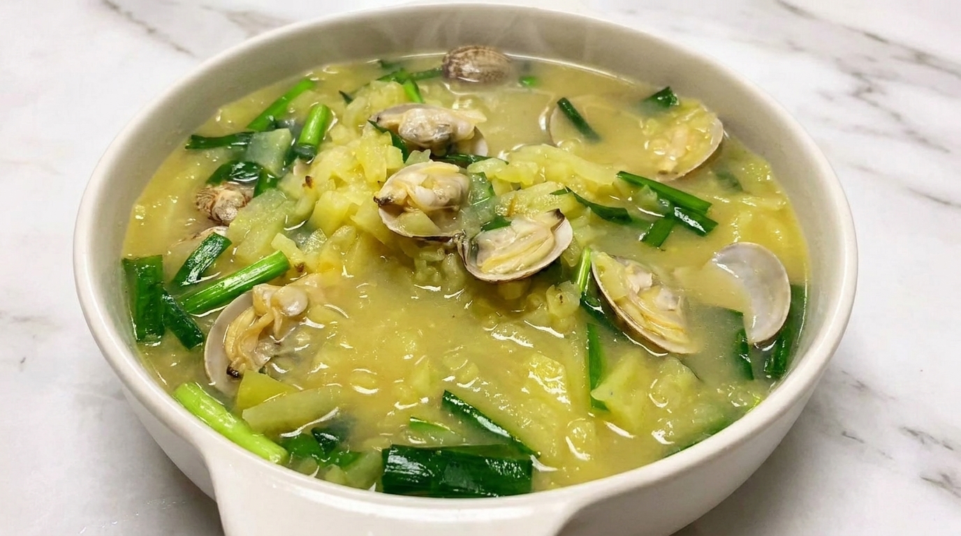 Herzhafte Kartoffel-Muschel-Suppe