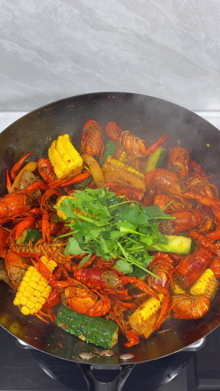 Scharfe Sichuan-Flusskrebse (Mala Xiaolongxia)