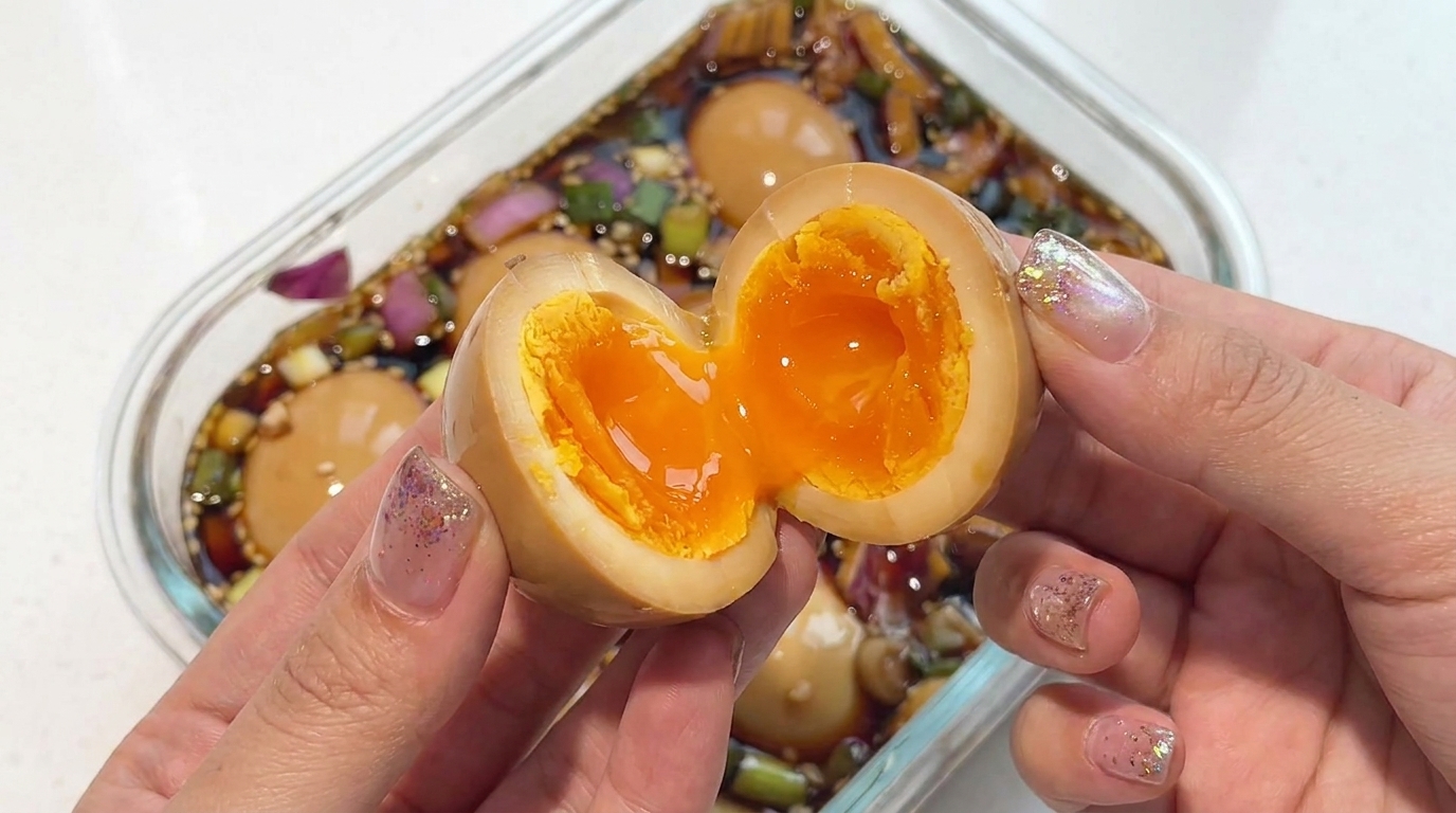 Sojasauce-Eier (Shoyu Tamago)
