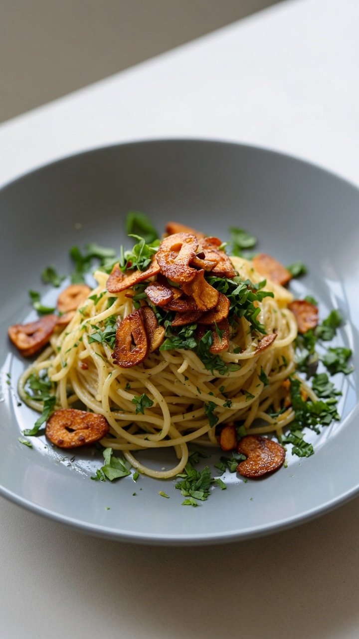Klassische Spaghetti Aglio e Olio