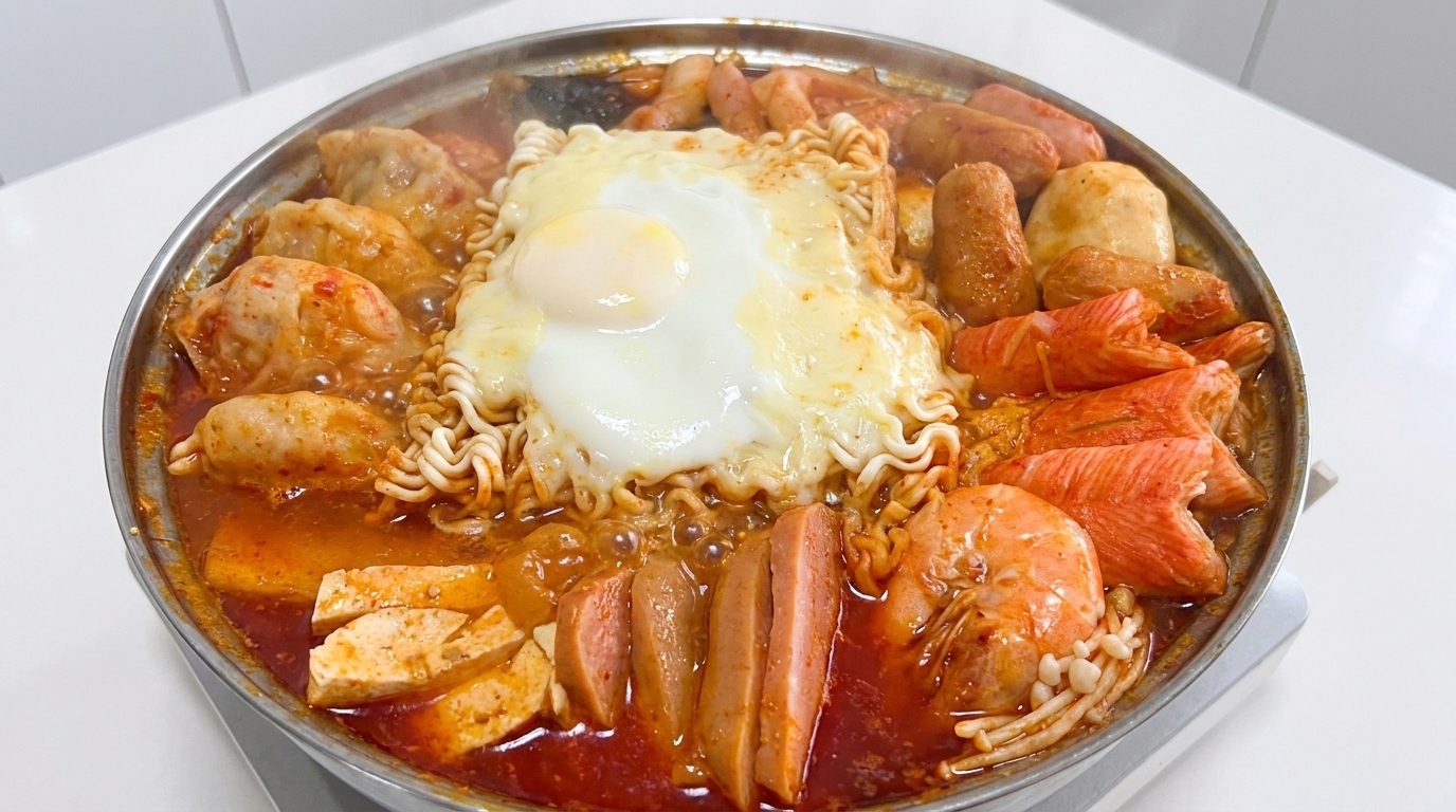 Das ultimative Budae Jjigae (Korean Army Stew)