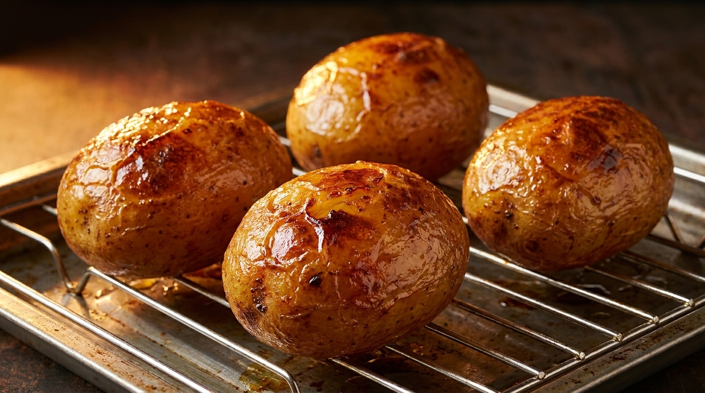 Perfekt knusprige Ofenkartoffeln