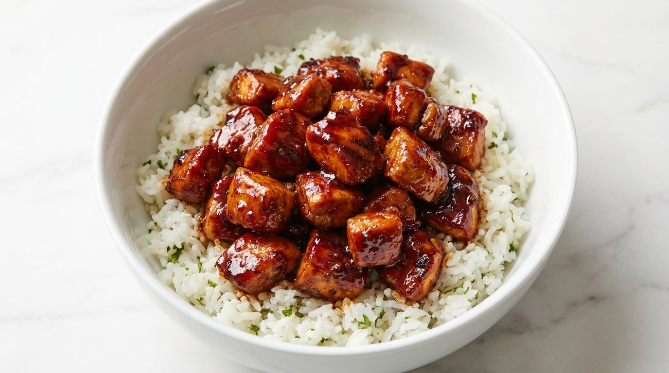Chipotle Honey Chicken & Koriander-Limetten-Reis (Copycat Rezept)