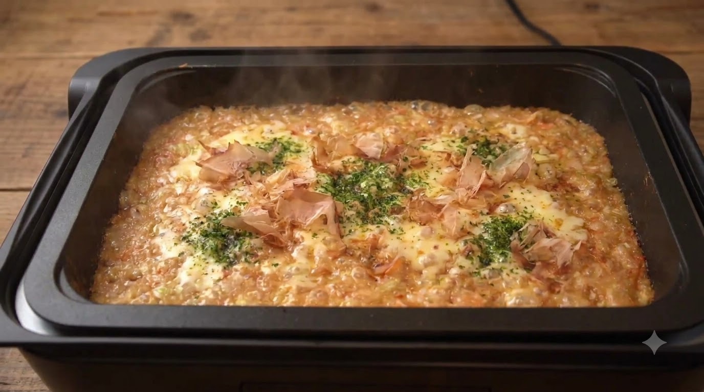 Mentaiko Käse Monjayaki