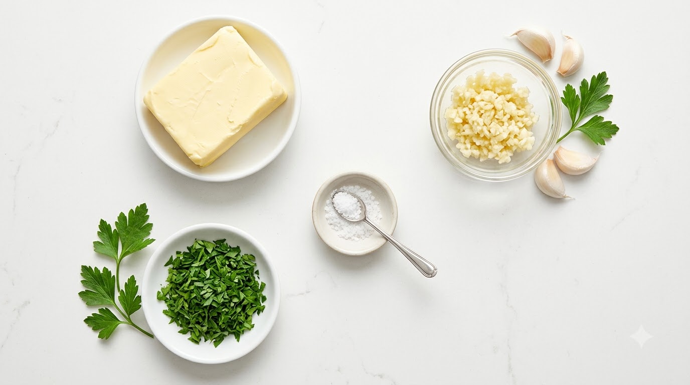 Knoblauch-Butter-Burgerbrötchen