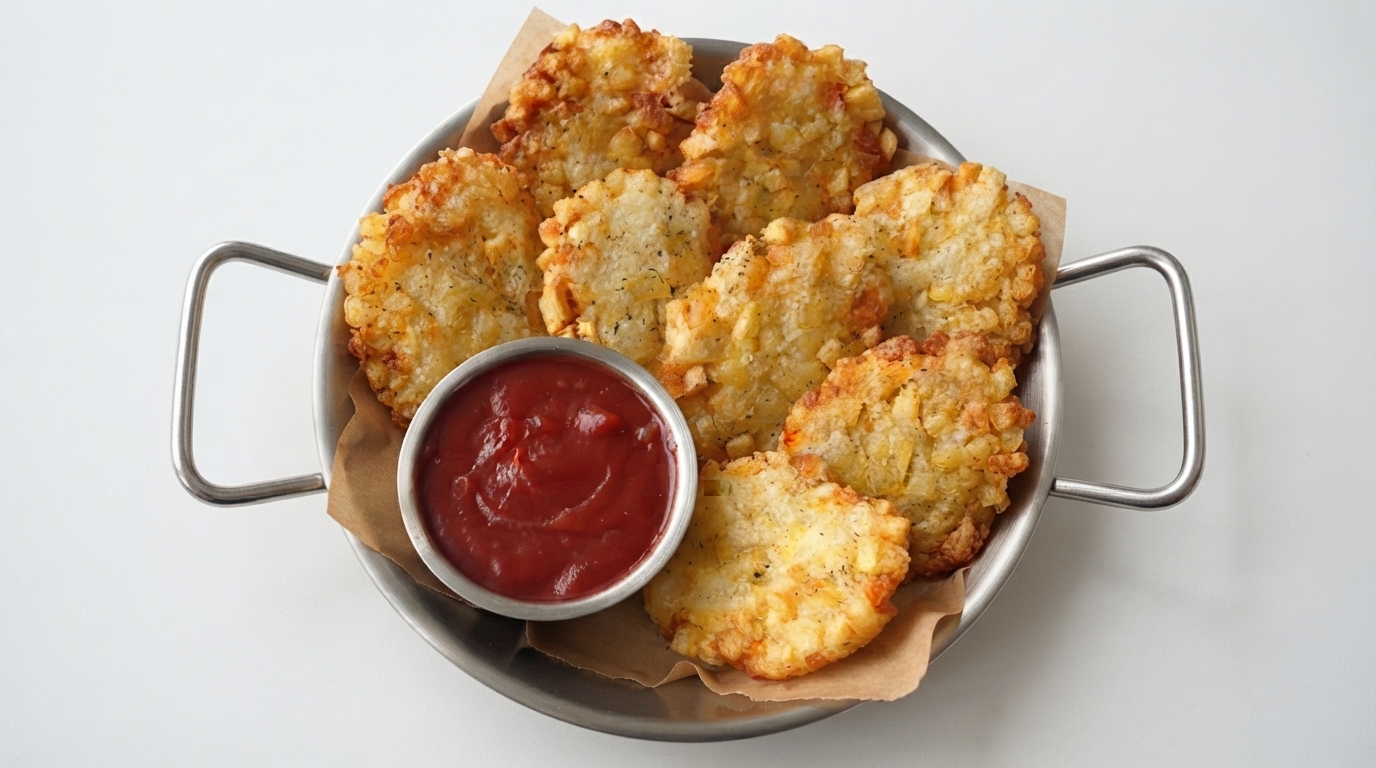 Knusprige Hausgemachte Kartoffel-Hash-Browns