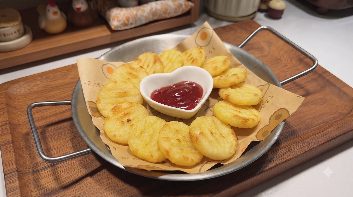 Knusprige Kartoffelpuffer aus dem Ofen