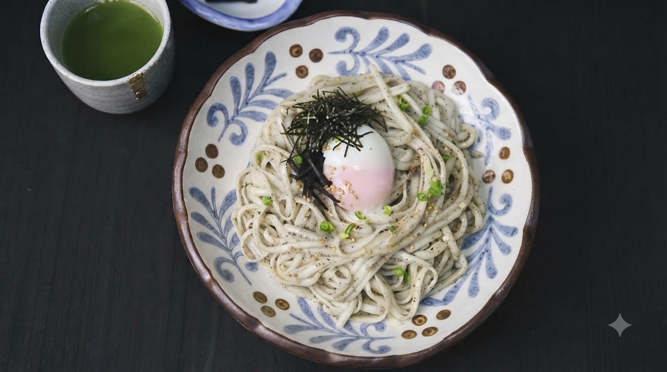 Trüffel & Sesam Kalte Udon-Nudeln