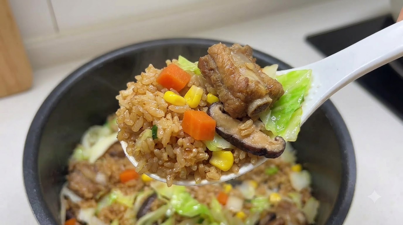 Putian-Stil Schweinerippchen-Kohl-Reis