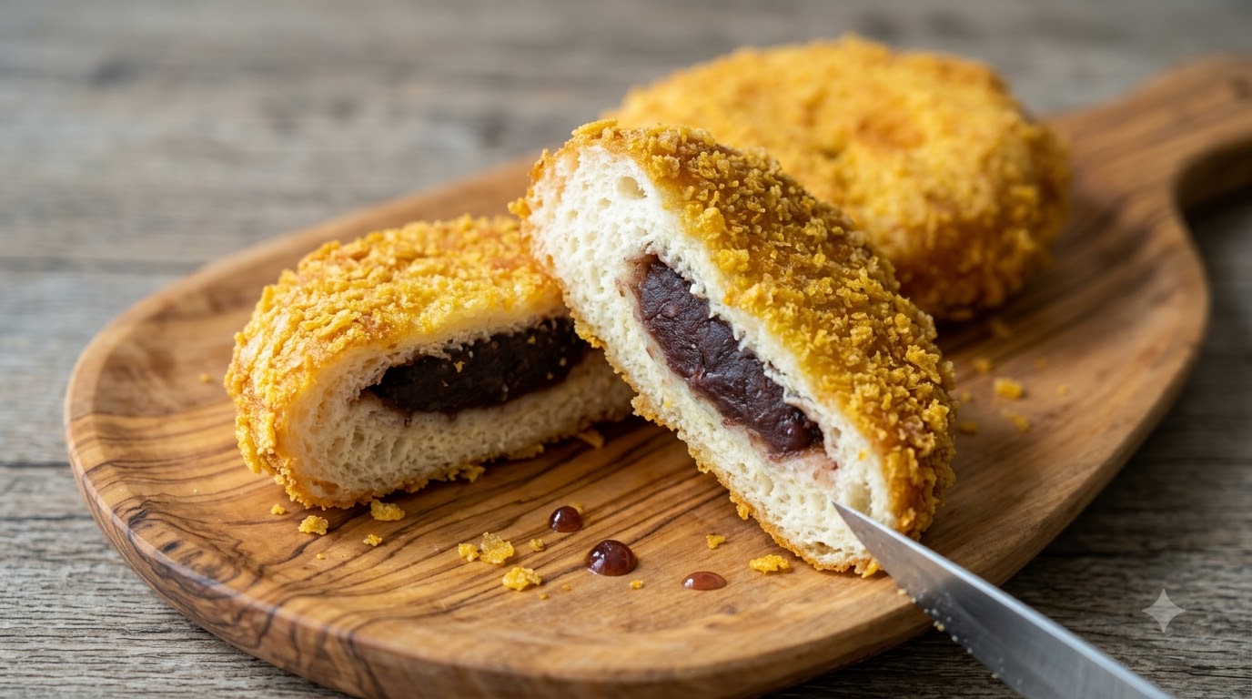 Knusprige Frittierte Rote-Bohnen-Burger