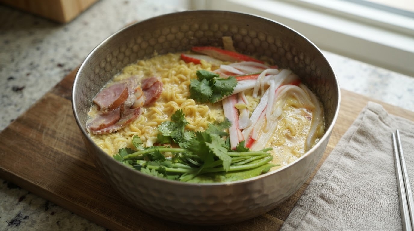 Virales Tonkotsu-Style Instant-Nudel-Hack