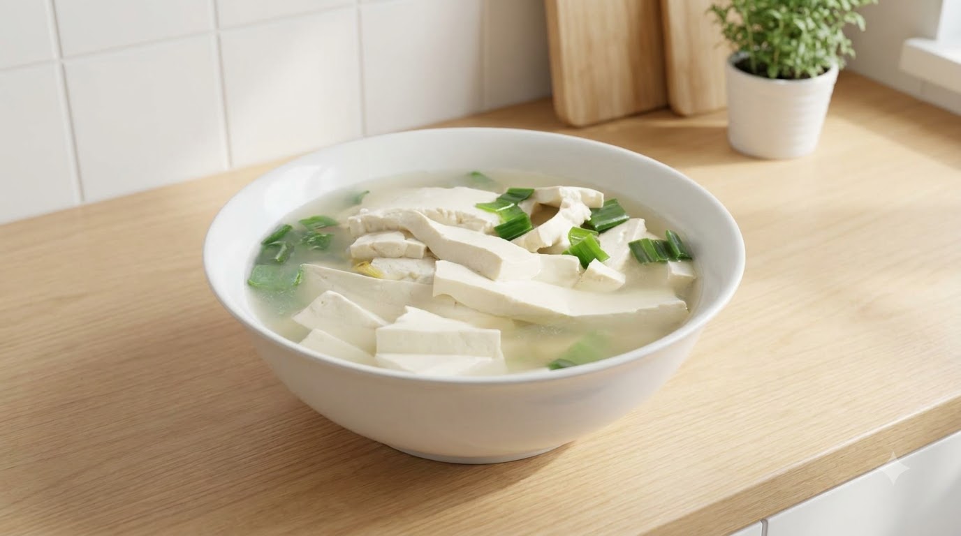 Klares Tofu-Suppen-Rezept
