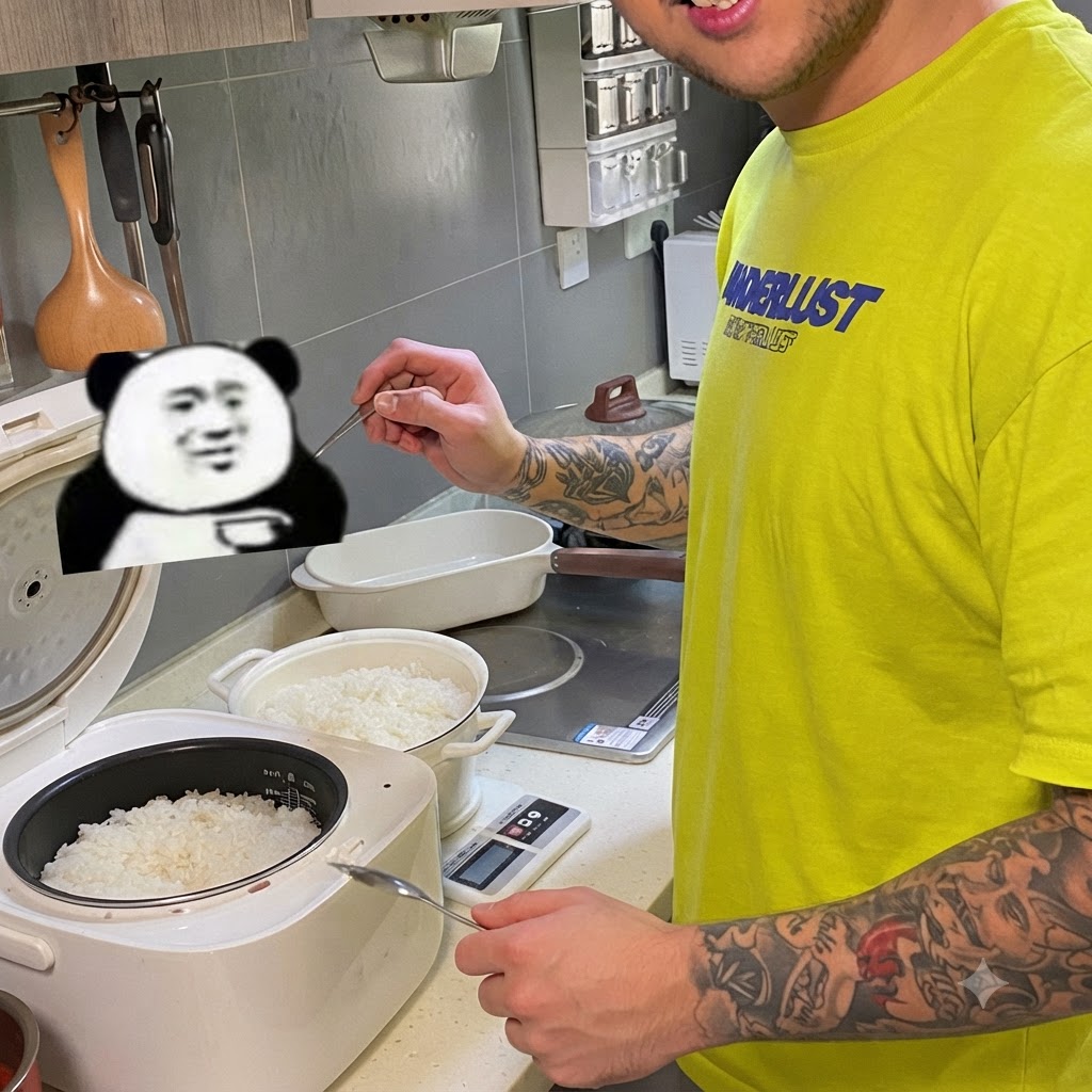 Dosenthunfisch wird mit einem Löffel in eine Glasschüssel gefüllt.